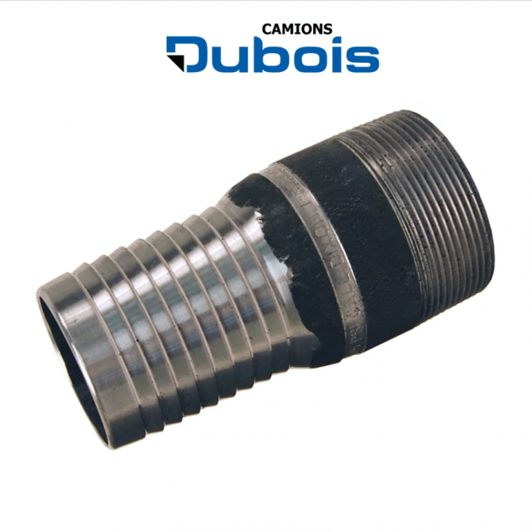 KING COMBINATION NIPPLE  MNPT BY HOSE BARB