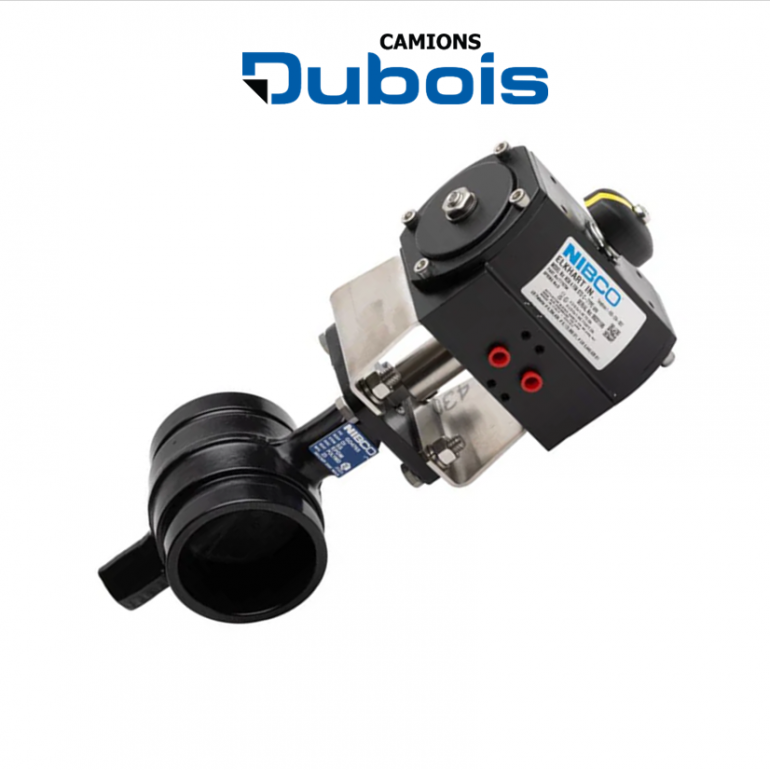 GROOVE BUTTERFLY VALVE AIR OPERATED
