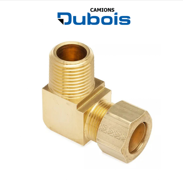 90° COMPRESSION FITTING TUBE 5/8'' X 1/2'' NPT